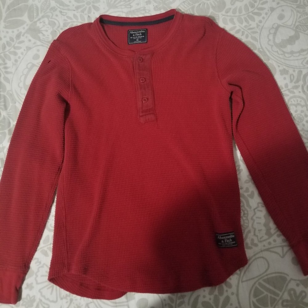 Red Abercrombie Shirt